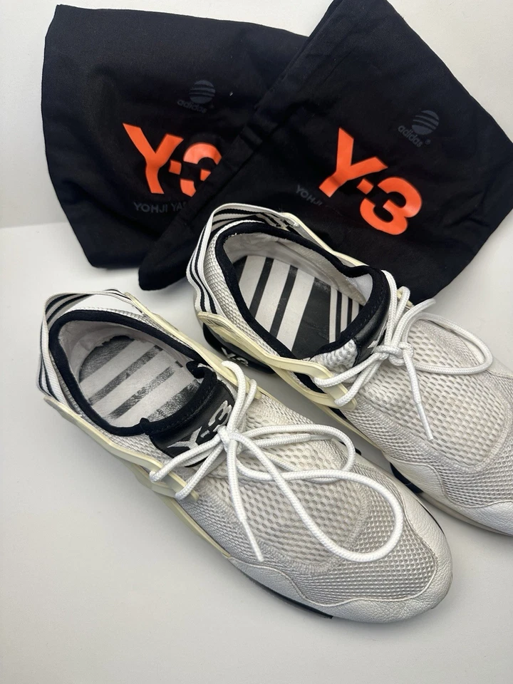 Adidas & Yohji Yamamoto "Y-3 Qasa Racer" Zapatillas Raras para Hombre, Talla 9.5 Foto 4 de 4