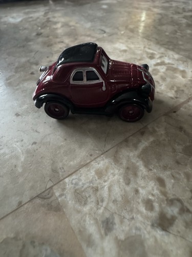 Disney Pixar Cars Uncle Topolino 1948 Fiat 500 Die-cast Loose HTF - Picture 5 of 7