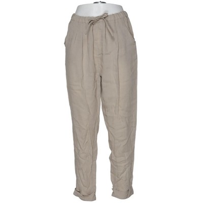Helmut Lang, Hose, Größe: L, Beige, Leinen, Einfarbig, Damen #zqg