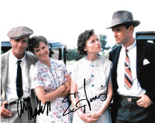 * AMY MADIGAN & ED HARRIS * signed 8x10 photo * PLACES IN THE HEART * COA *