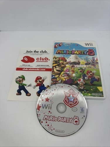 Mario Party 8 Nintendo Wii 2007 No Manual Tested Working