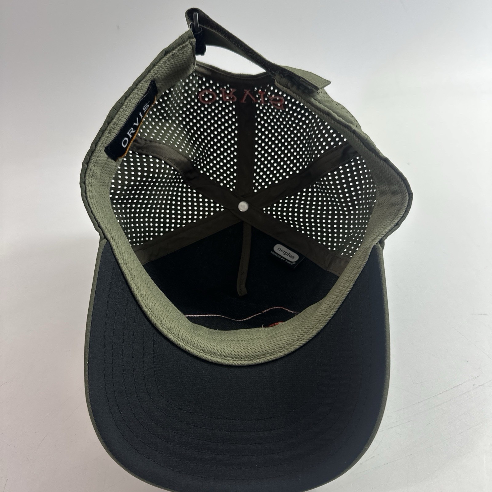 Orvis Hat Cap  adjustable Perforated NetPlus Fish… - image 12