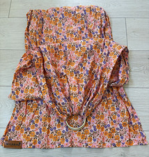 WildBird Coraya Floral Linen Ring Sling Baby Carrier Standard Size