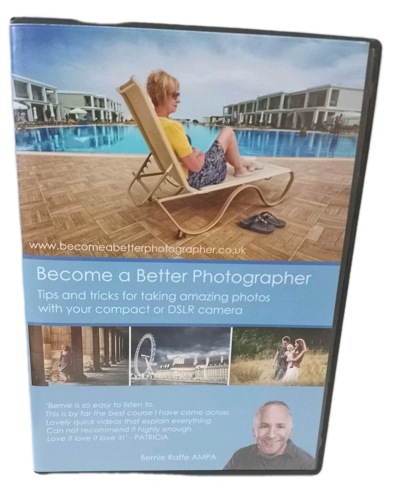Become A Better Photographer by Bernie Raffe 3xDVD Set Tips & Tricks Mint Cond.n - Image 2 of 4