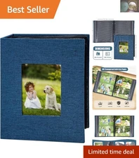 Linen Photo Album – Perfect for Weddings, Anniversaries, and More