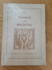 Buchreihe Wissen und Bildung aus 1954     1-7...