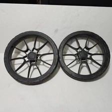 Baby Jogger City Select LUX Stroller Rear Back Wheel Replacement Pair Of Wheels