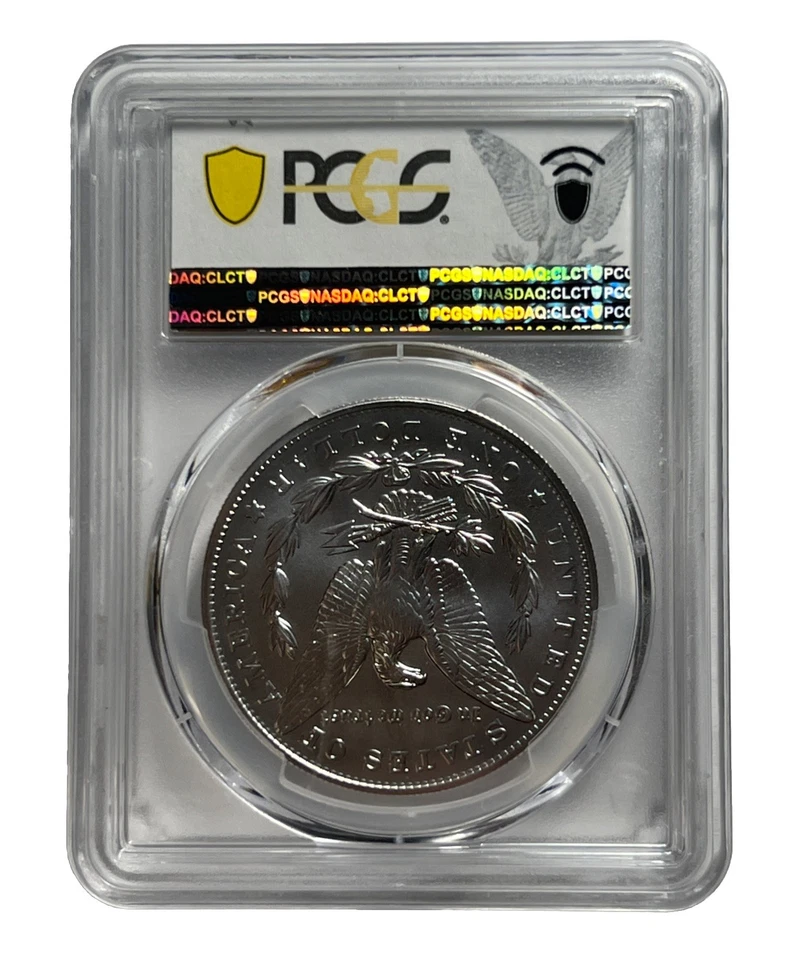2021-O Privy 109th Anniversary Morgan Silver Dollar First Strike PCGS MS69 Gem - Image 2 of 4