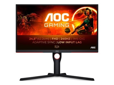 AOC 25G3ZM/BK 62.23cm 24.5Zoll 1920x1080 VA Flat HAS DP 2xHDMI Brightness