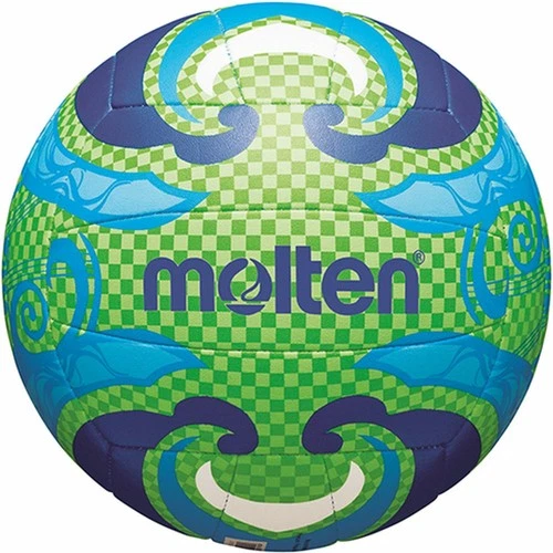 Molten Beach Volleyball V5B1502-L Casual Ball Green Blue White Size 5