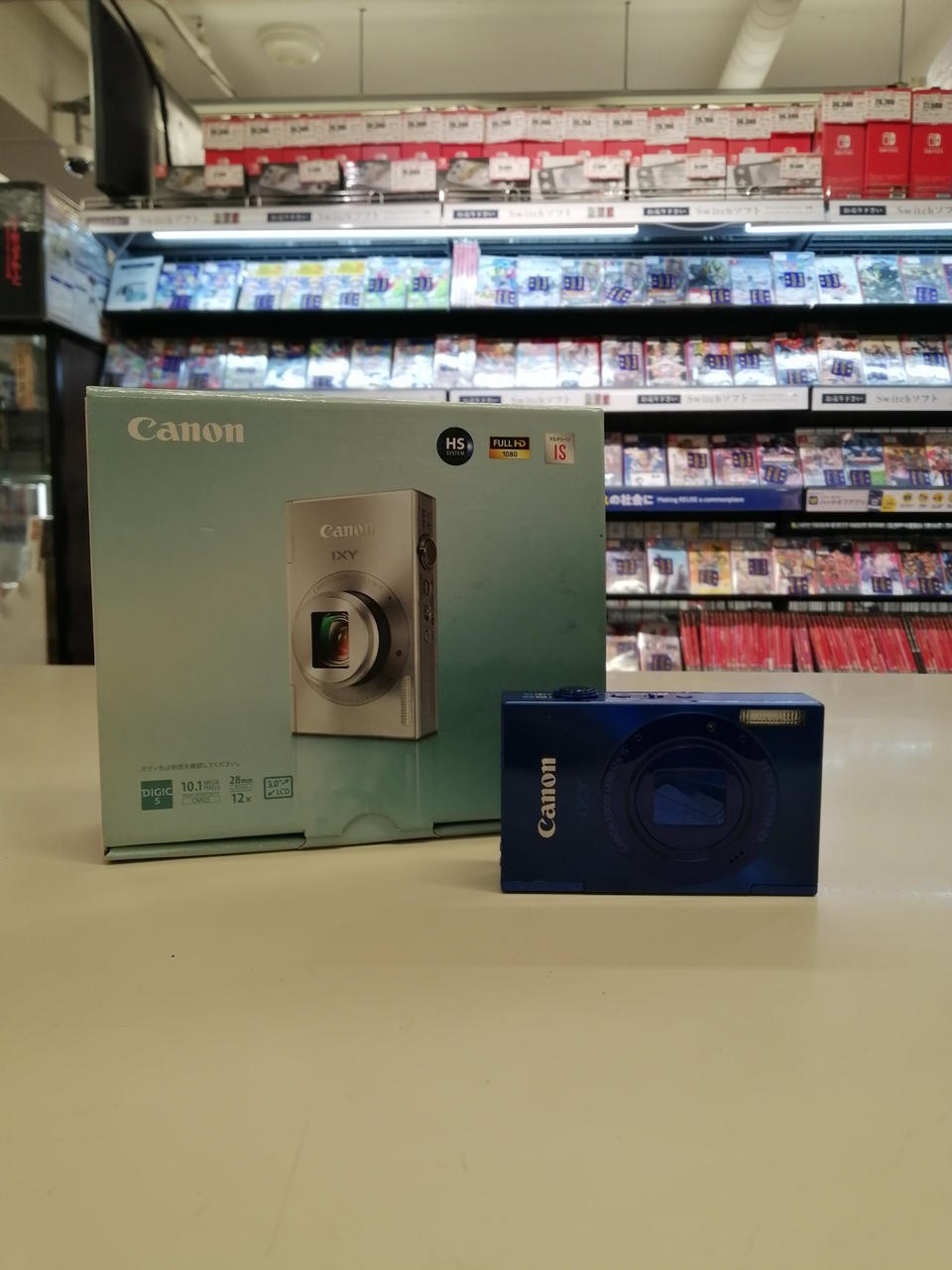 Canon IXY 3 Blue 10.1 MP Digital Camera