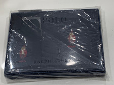 NEW IN SEALED BOX! Polo Ralph Lauren Beanie and Scarf Set with Bear Size L/XL