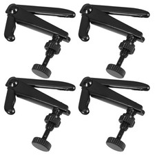 3 Pieces Violin Fittings Full Size Adjusters Tuner for Fine-tuning
