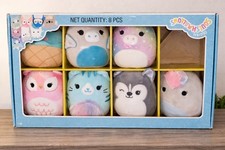 Squishmallows 8-Pack Original Plush Toy Set Assorted Animals 2024