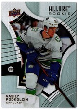 2021-22 Upper Deck Allure Steel VASILY PODKOLZIN 107 Vancouver Canucks RC Rookie
