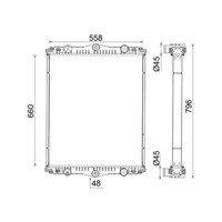 KüHler MotorküHlung Mahle CR 2583 001S KüHlung
