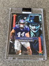 Cam Skattebo 1/1 Joker Stacked Deck Wild Card