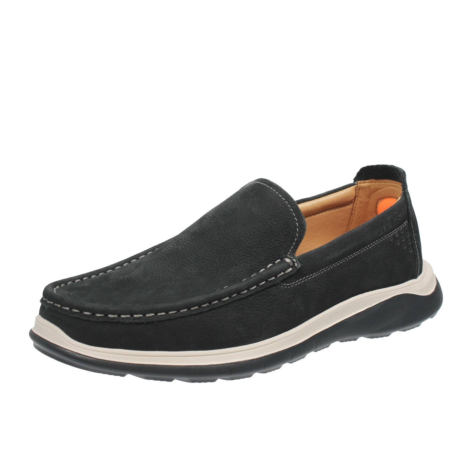 - blaue Leder Halbschuhe - Größe 45 Herrenschuhe