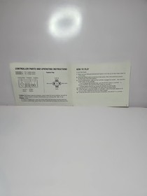 Bad Dudes NES Nintendo Instruction Manual Only