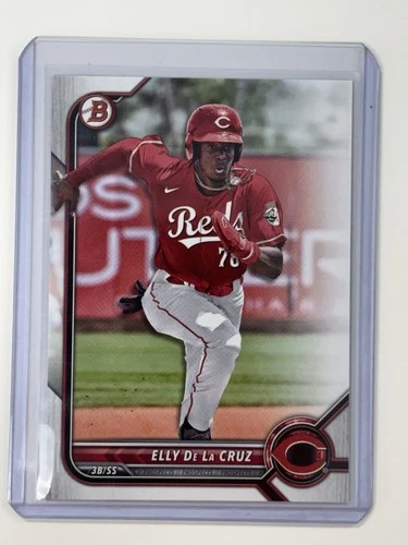 2022 Bowman Draft - Elly De La Cruz #BD-80 Cincinnati Reds Rookie Baseball Card