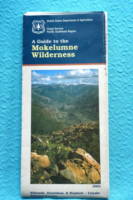 Mokelumne Wilderness - 2004 Topo Map