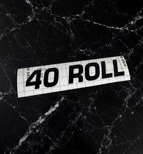 40 Roll Vinyl Decal 6x1 Window Engine Laptop Premium Automotive Vinyl