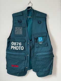 Summer Olympics Athens 2004 official photographers vest