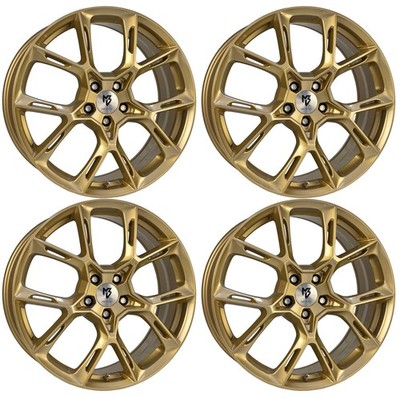 MB-Design KX1 alloy wheels 4x 8.5Jx20 ET35 5x112 GOLD fits Seat Ateca Cupra Atec