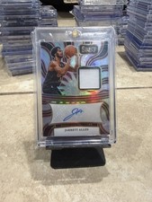 JARRETT ALLEN 2024-25 SELECT MEMORABILIA PATCH SILVER PRIZM AUTO /199 Q4397