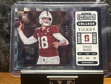 🔥2023 Chronicles Draft Picks Tanner McKee College Ticket Purple /49 RC Eagles🔥