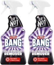 Cillit Bang Black Mould Remover Spray - 750ml - Pack of 2 6.66 per litre