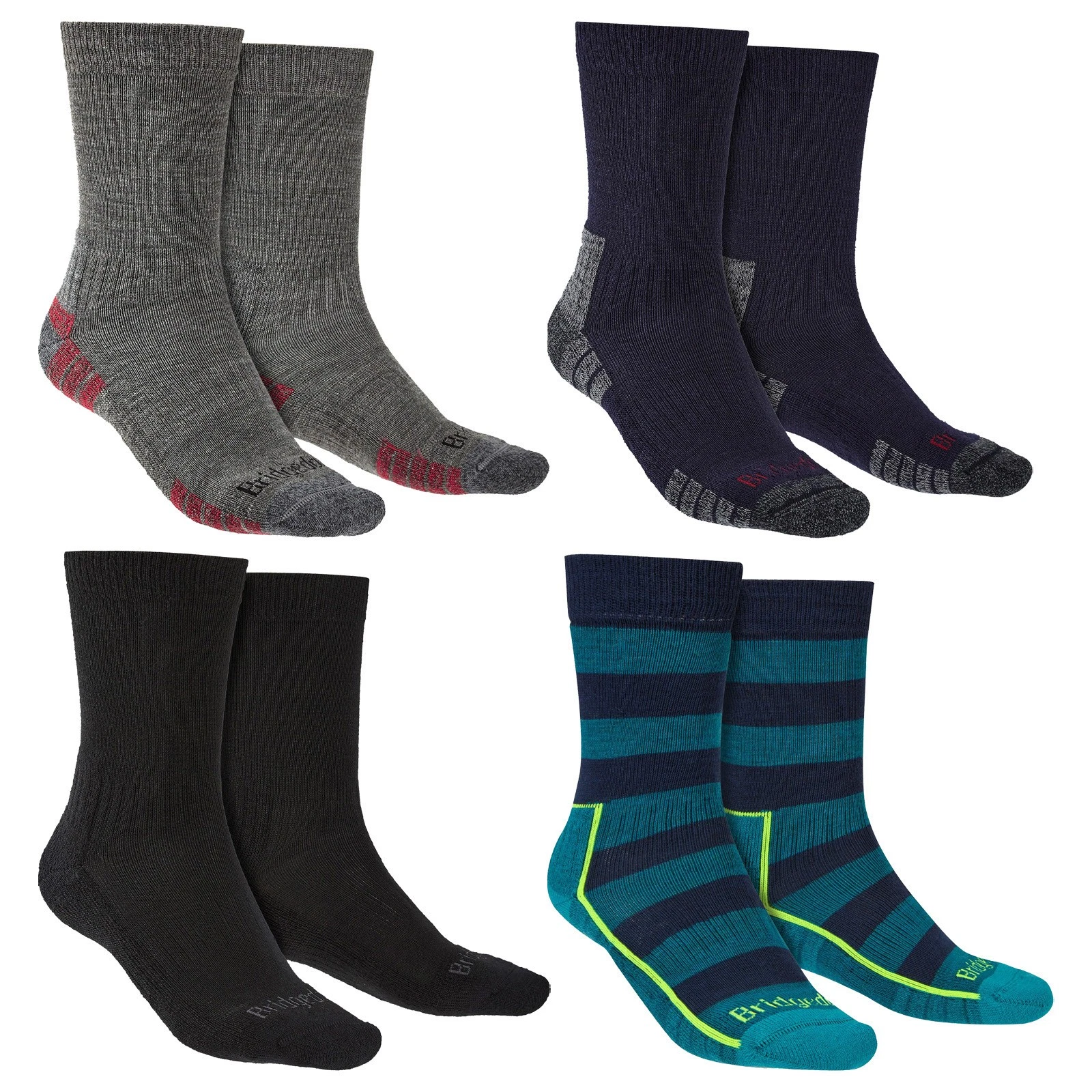 Bridgedale - Mens Hiking Lightweight Merino Wool Performance Boot Socks
Opens in a new window or tab