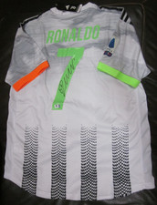 Cristiano Ronaldo Signed Juventus FC Autographed Fourth Jersey w COA