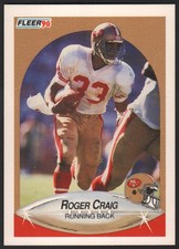 1990 Fleer Football - Assorted Singles - Pick From The List