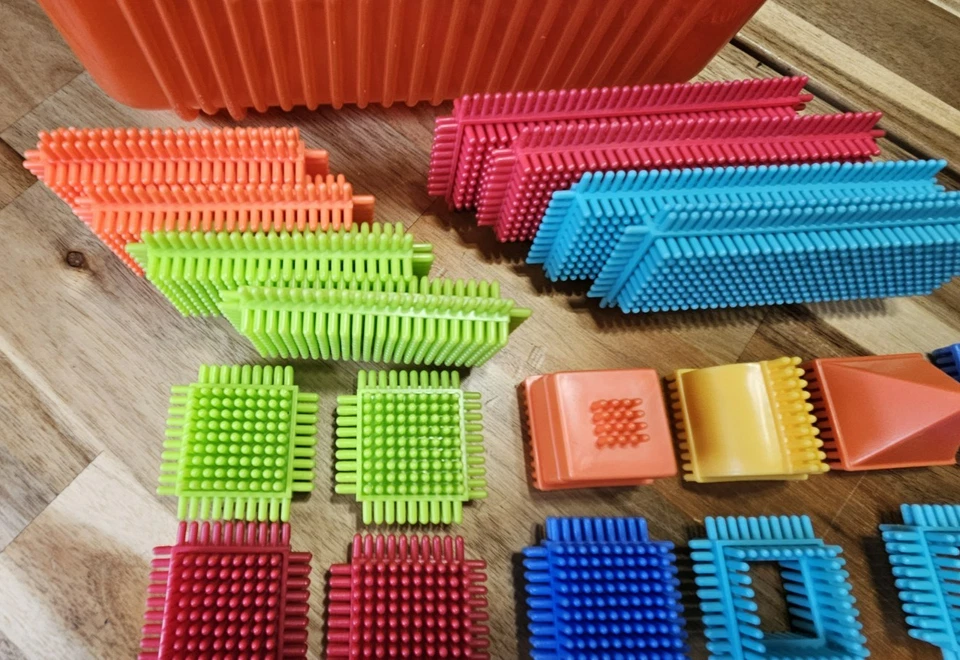 Bristle Blocks STEM Interlocking Building Blocks 34Pc Playset Developmental Toy - Image 4 of 4