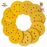 Schleifpapier 125Mm Klett 110 StüCk FüR Exzenter Schleifer ZubehöR Werkzeug