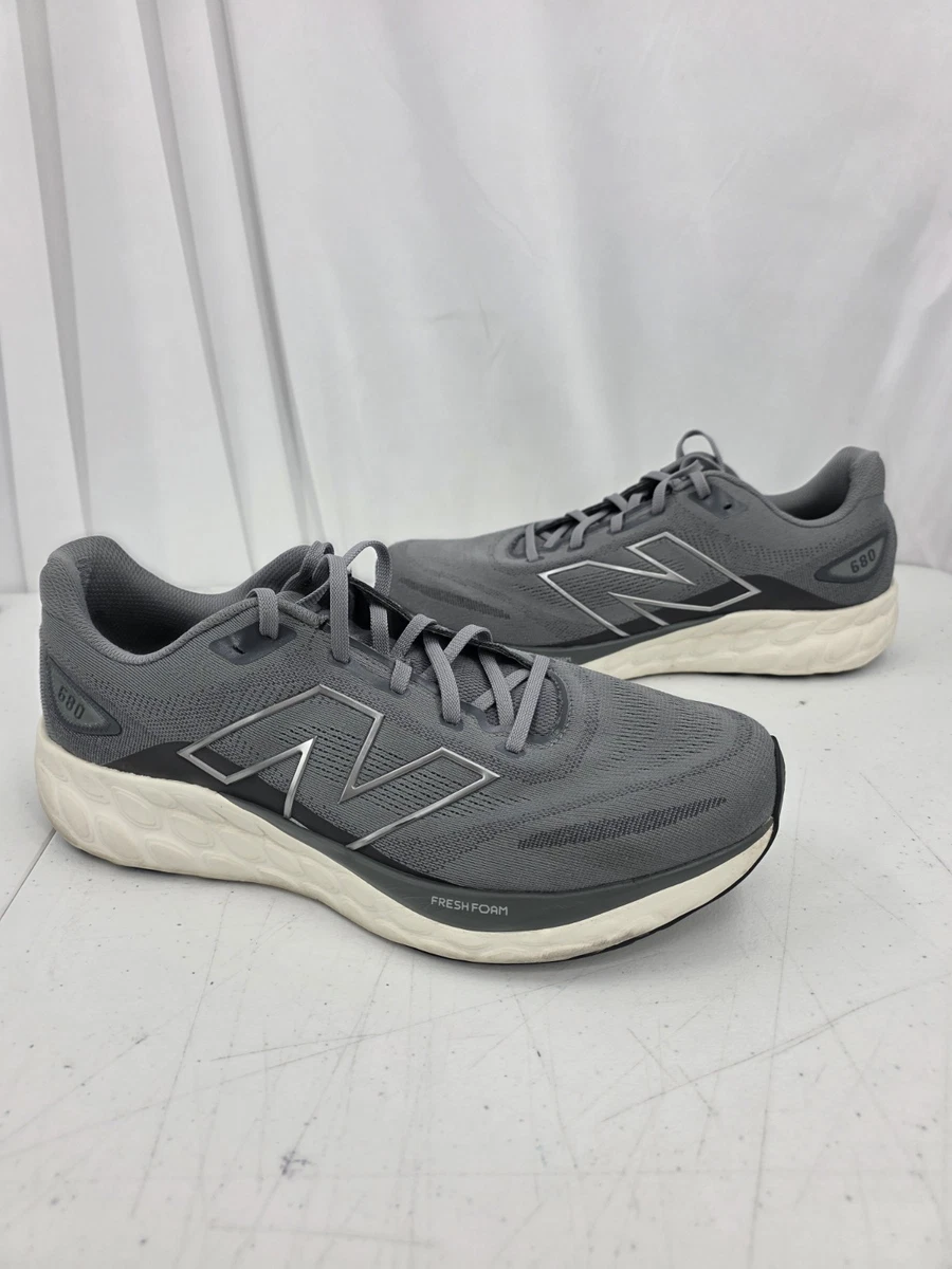 New Balance Fresh Foam 680v8 2E Wide Harbor Grey for Sale 
