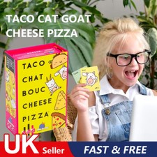 Taco Cat Goat Cheese Pizza | Card Game| Ages 8+ | 3-8 Players | NEW UK party toy