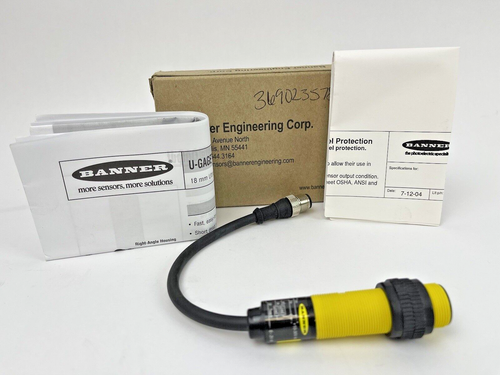 BANNER ENGINEERING - S18UBAQPMA - ULTRASONIC PROXIMITY SENSOR - 72722 - Picture 2 of 10