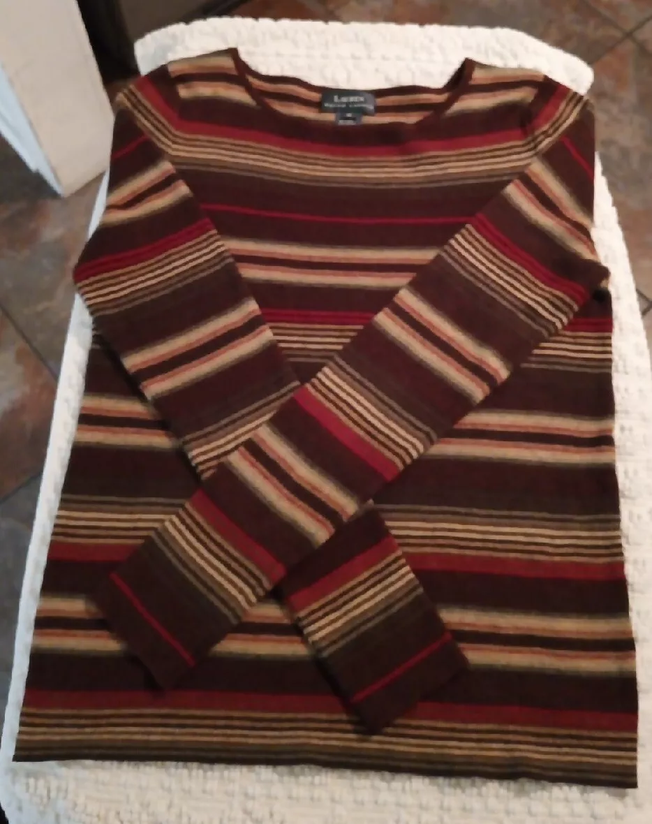 Striped maxi 2025 skirt knit