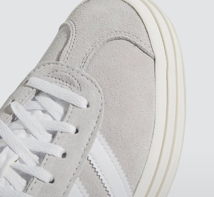 Adidas Women Gazelle Bold Grey Cloud White HQ6893 US 6# | eBay