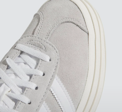 Adidas Women Gazelle Bold Grey Cloud White HQ6893 US 6# | eBay