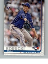 2019 Topps Ryan Borucki 246 RC Toronto Blue Jays Rookie Card