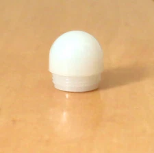 VTG Hot Rod Dashboard Indicator Light Lens BRIGHT WHITE (16 x 16mm)