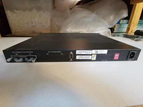Dell Powerconnect 6224 Switch + 10GB Dual Port CX4 Stacking Module YY741 - Photo 5/7