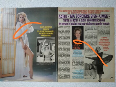 Elizabeth Montgomery Meine geliebte Hexe Bewitched Presseschnitte 5 Seiten