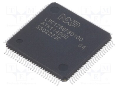 1 Stück, IC: ARM Mikrocontroller LPC1768FBD100K /E2DE