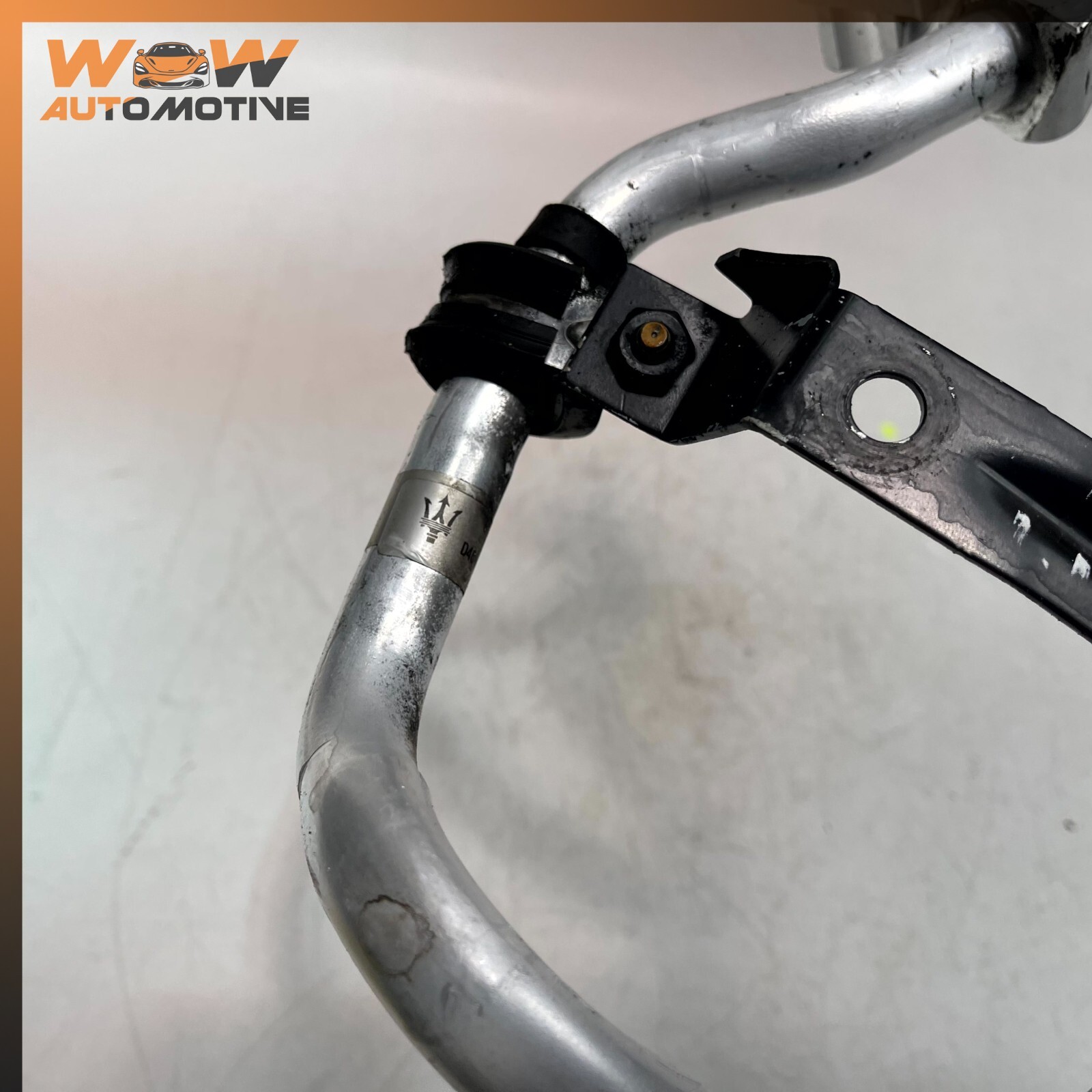 14-17 MASERATI GHIBLI AC AIR COMPRESSOR CONDITIONER PIPE HOSE LINE 2 ITEM OEM