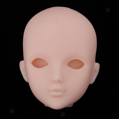 OOAK weiblicher Puppenkopf Modell Körperteil passend für 1/6 BJD OB Puppe ohne Augen