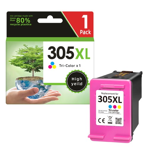 DRUCKERPATRONEN für HP 305 XL HP Deskjet 2300 2710 2720 4100 Envy 6012 6400 6458 - Photo 7/12
